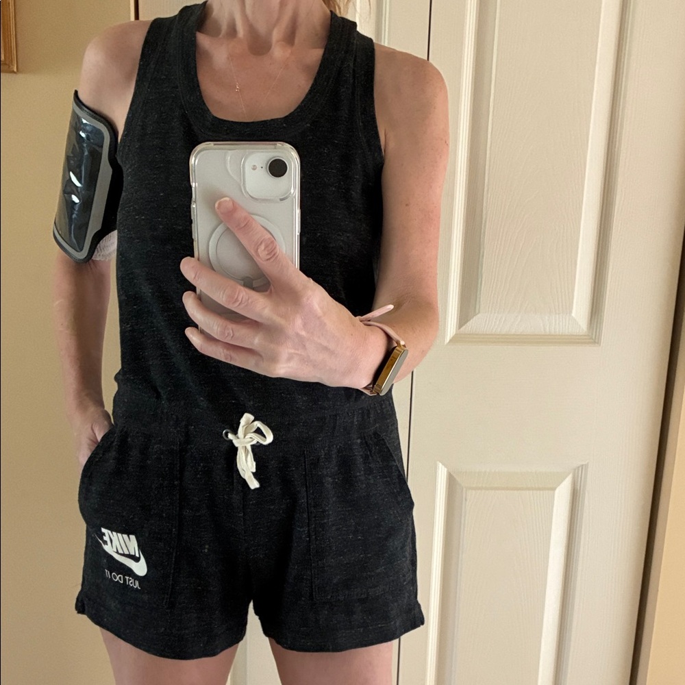 Nike Black Athletic Romper
